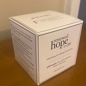 Philosophy Renewed Hope in a jar